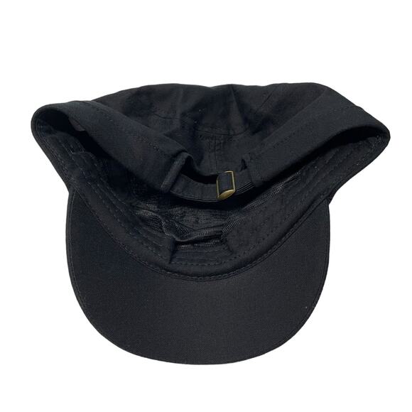 Disney Parks Pirates of the Caribbean Cadet Hat Cap Black Adjustable Strapback - Picture 3 of 5